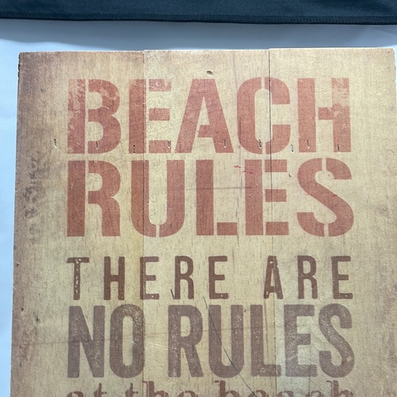 Beach Rules - Picture 2 of 5